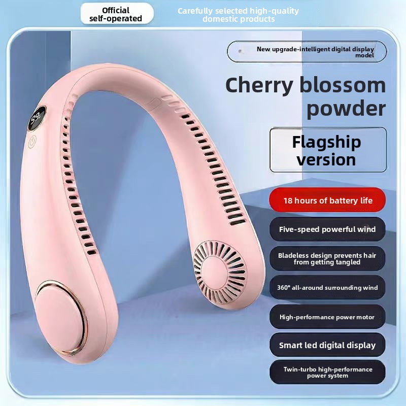 Rechargeable Bladeless Neck Fan