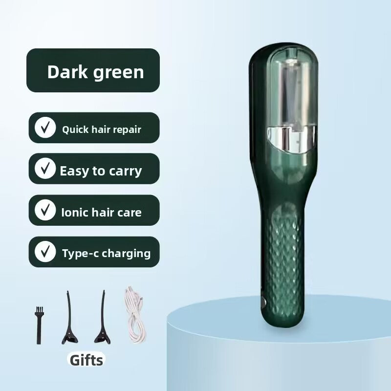 Rechargeable Hair Trimmer for Split Ends and Knot Repair