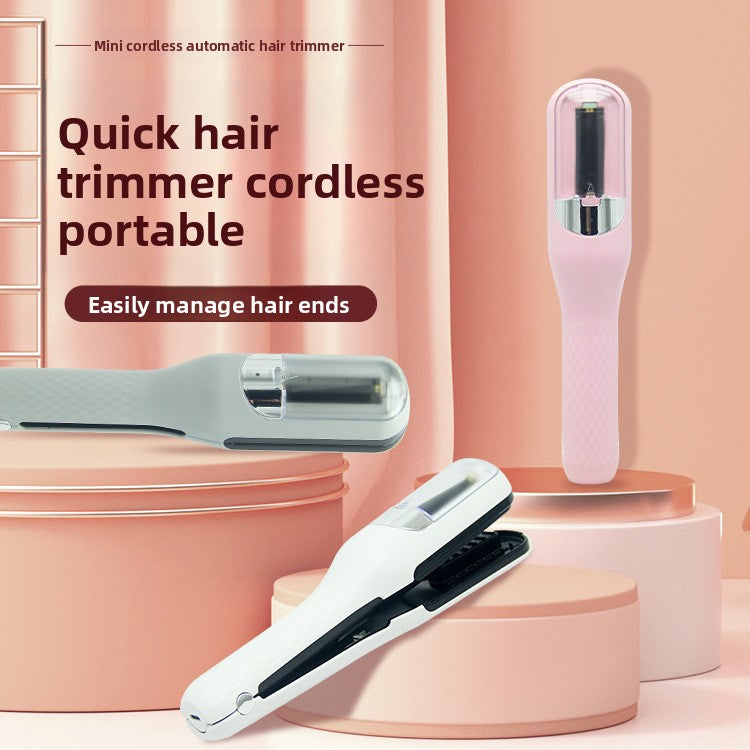 Rechargeable Hair Trimmer for Split Ends and Knot Repair