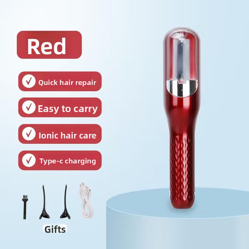 Rechargeable Hair Trimmer for Split Ends and Knot Repair