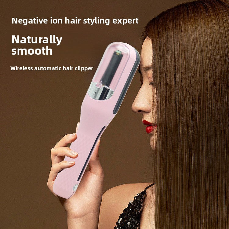 Rechargeable Hair Trimmer for Split Ends and Knot Repair